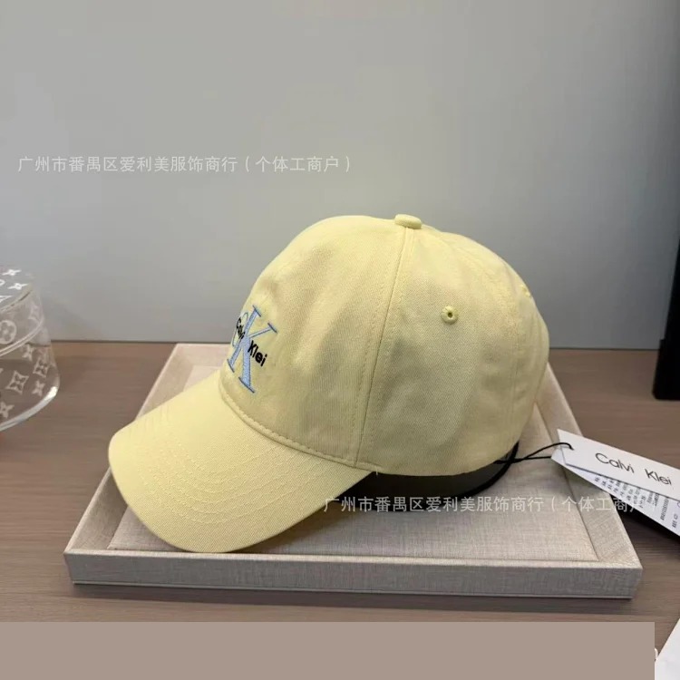 Spring and style letter embroidered soft top men's baseball cap outdoor washed curved brim women's fashion peaked cap wholesale