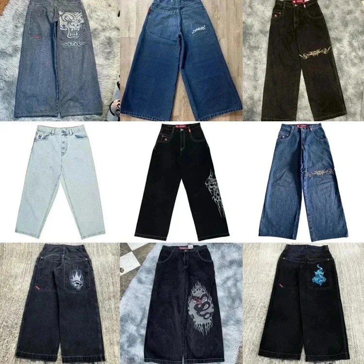 Stylish jeans go with