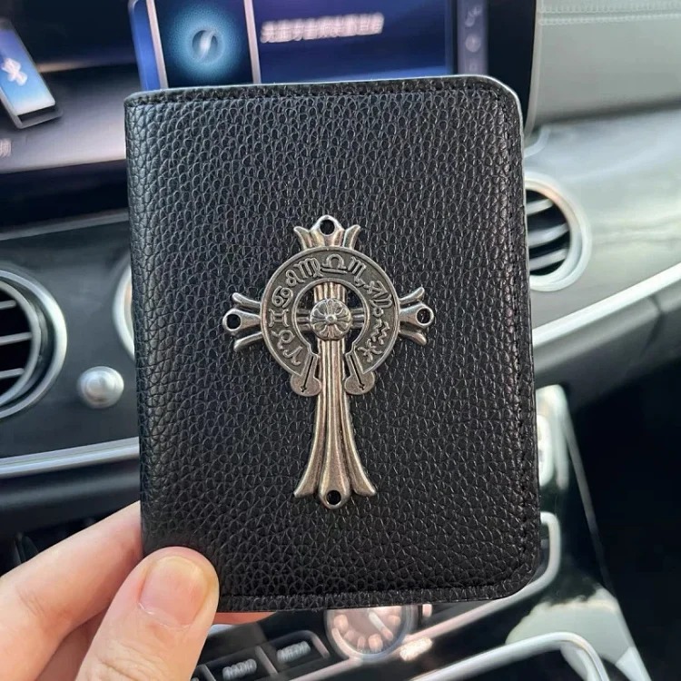 Crow ultra-thin small card holder men's genuine leather mini compact card holder multi-card slot simple cowhide card holder ID card holder image 4
