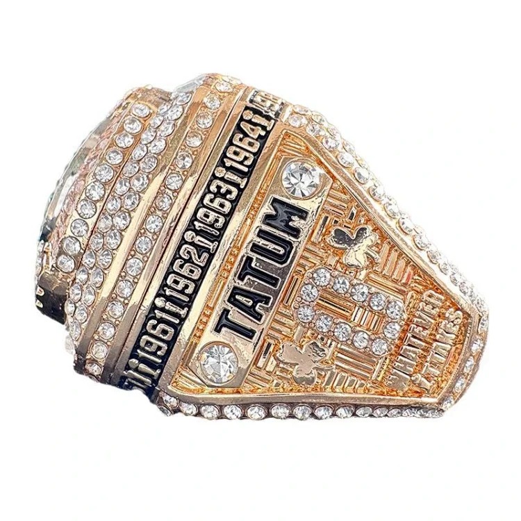 2024 Official Boston Celtics Basketball Championship Ring Men's Ring Amazon Popular Souvenir image 3