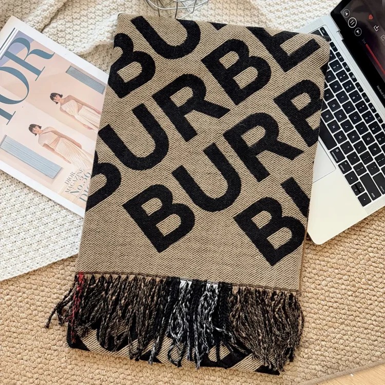 DX33-4 double-sided scarf, elegant and fashionable autumn and winter item, 100% lambswool