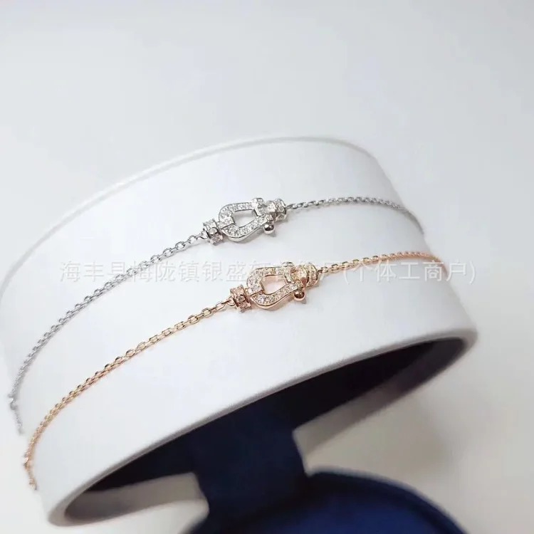 Feijia Rede bracelet thick V gold plated 18k gold small diamond full diamond hand jewelry women wholesale generation