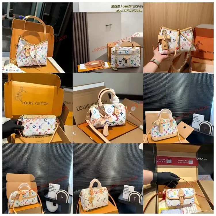 YY08-Fashionable Retro Print Bag (NFC)