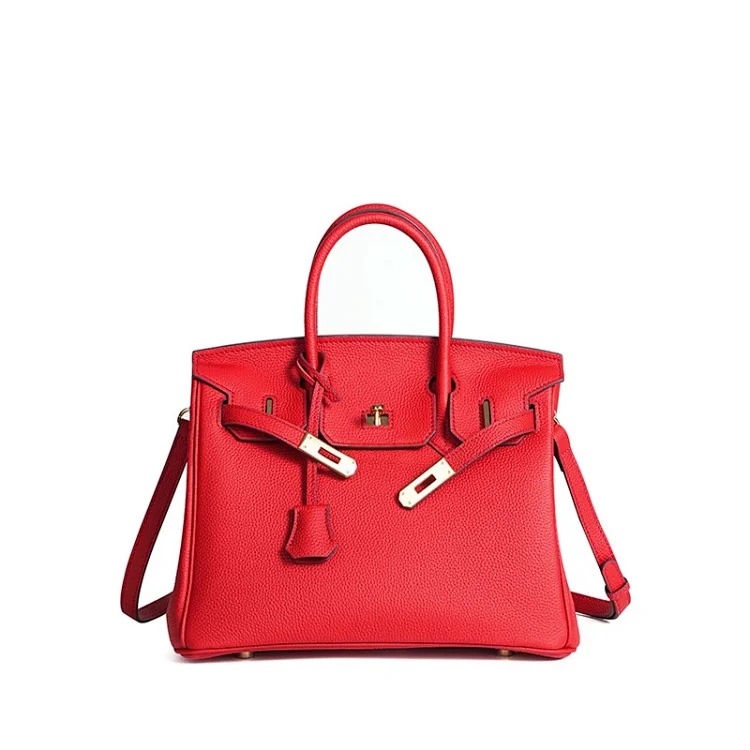Hermes Carefully selected high-wax togo first-layer cowhide Birkin bag European and American genuine leather pebbled pattern large-capacity handbag