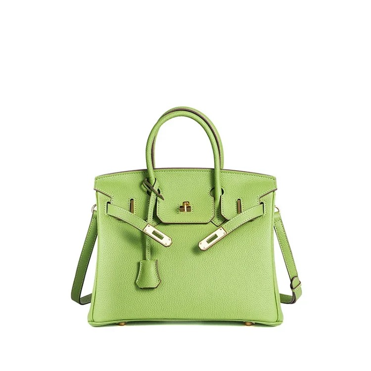 Hermes Carefully selected high-wax togo first-layer cowhide Birkin bag European and American genuine leather pebbled pattern large-capacity handbag