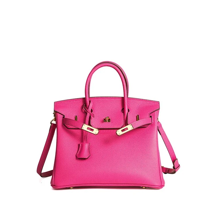 Hermes Carefully selected high-wax togo first-layer cowhide Birkin bag European and American genuine leather pebbled pattern large-capacity handbag