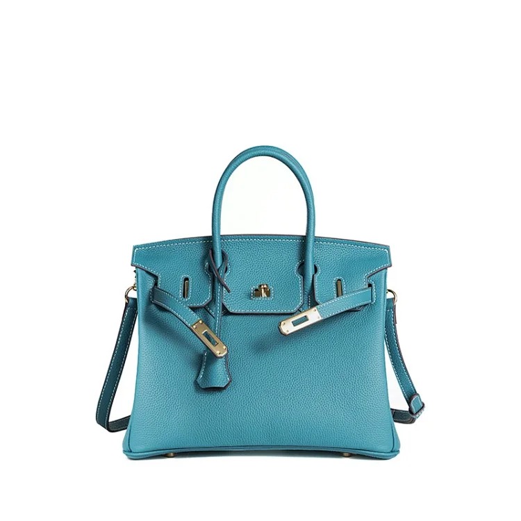 Hermes Carefully selected high-wax togo first-layer cowhide Birkin bag European and American genuine leather pebbled pattern large-capacity handbag