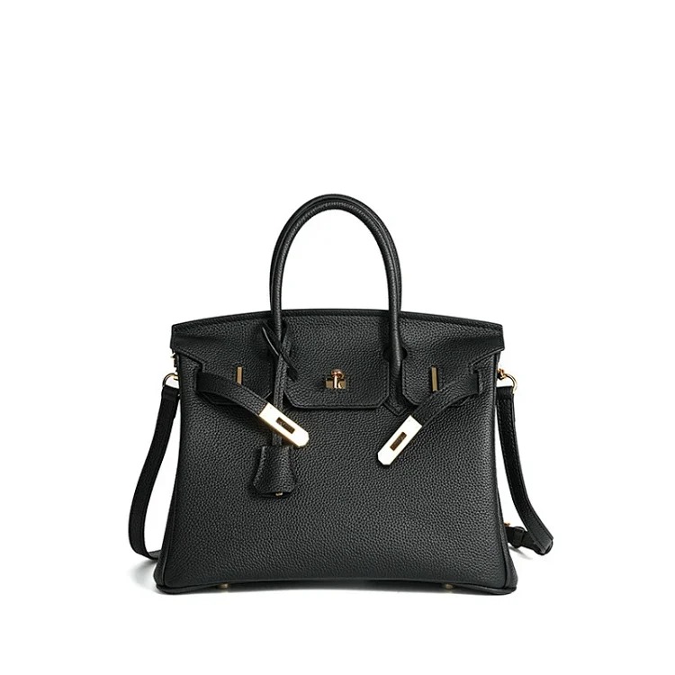 Hermes Carefully selected high-wax togo first-layer cowhide Birkin bag European and American genuine leather pebbled pattern large-capacity handbag