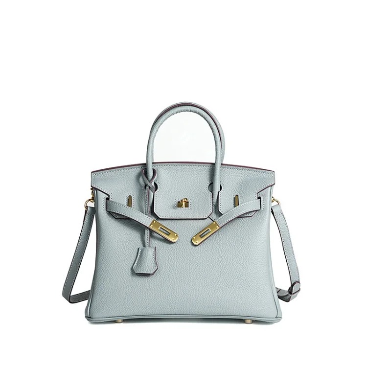 Hermes Carefully selected high-wax togo first-layer cowhide Birkin bag European and American genuine leather pebbled pattern large-capacity handbag