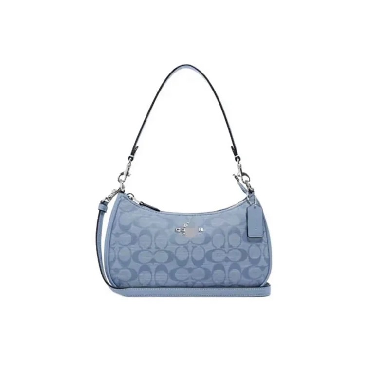 Louis Vuitton Teri24 Crescent Underarm Bag Classic Old Flower Fragrant Breed Shoulder Bag for Women