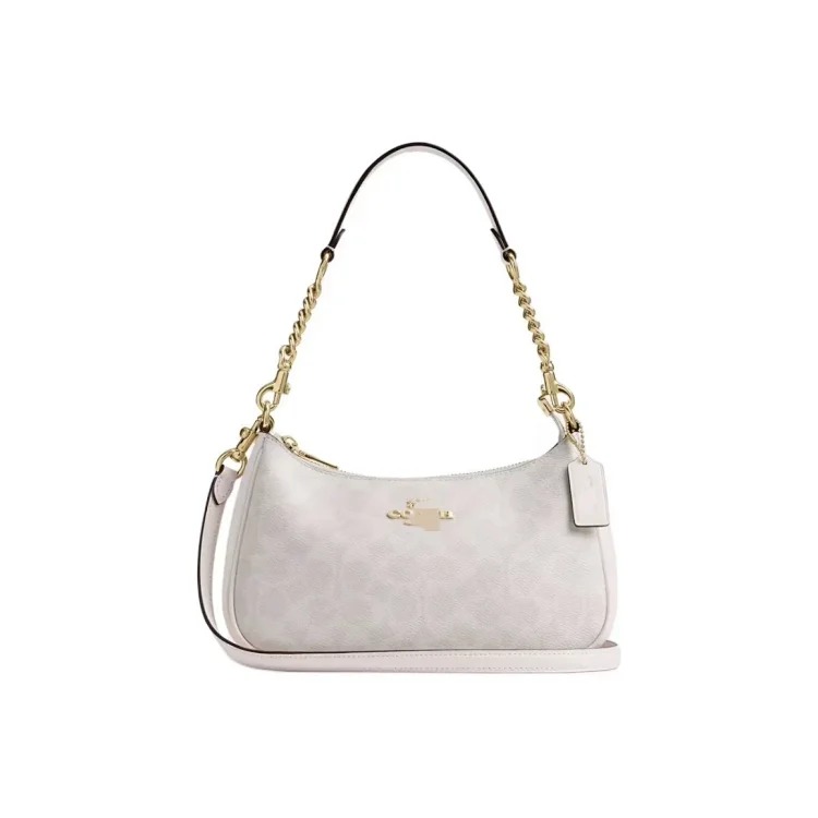 Louis Vuitton Teri24 Crescent Underarm Bag Classic Old Flower Fragrant Breed Shoulder Bag for Women