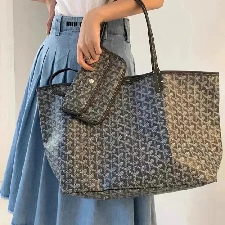 New style cowhide tote bag large capacity single shoulder mother-in-law bag-XXM