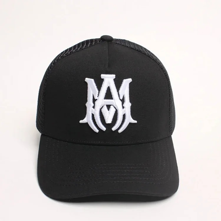 Embroidered peaked cap, casual and versatile fishing hat image 2