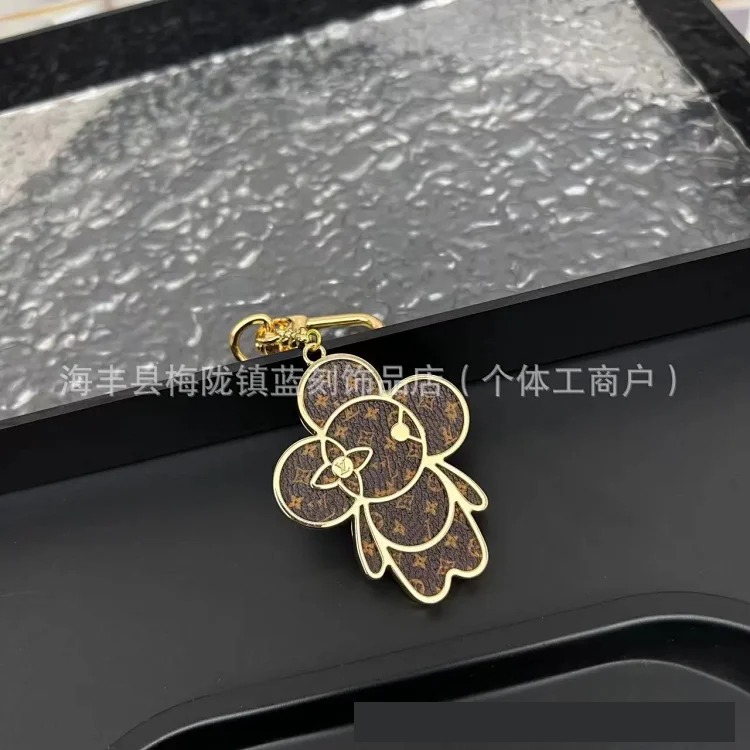 Wholesale Cartoon Sports Doll Dumbbell Doll Keychain Metal Cute Versatile Wear-Resistant Fashion Trend