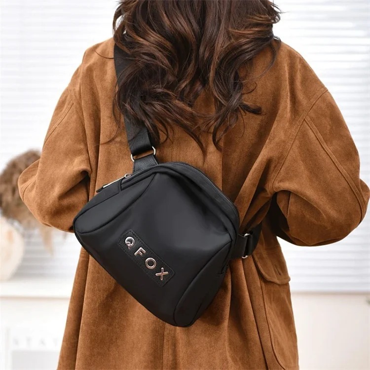 Cross-border 2026 style nylon shell bag for work and commuting fashion casual shoulder crossbody bag for women