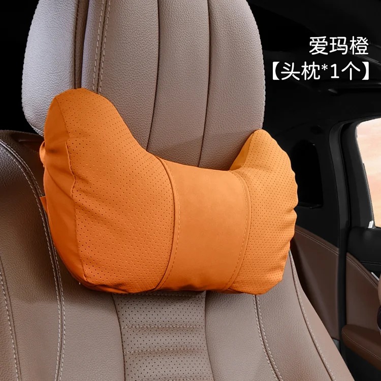 Factory direct sales of new car headrests, four-season universal cushions, car seats, waist cushions, neck pillows, car-mounted image 3