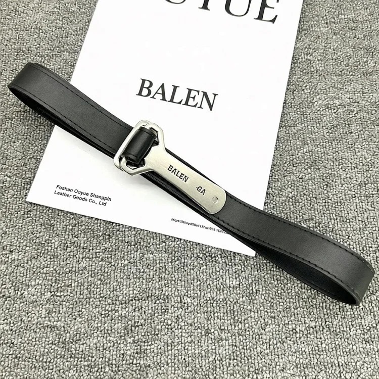 B family Paris style internet celebrity bottle opener belt stamped casual fashion versatile ins same style simple letters