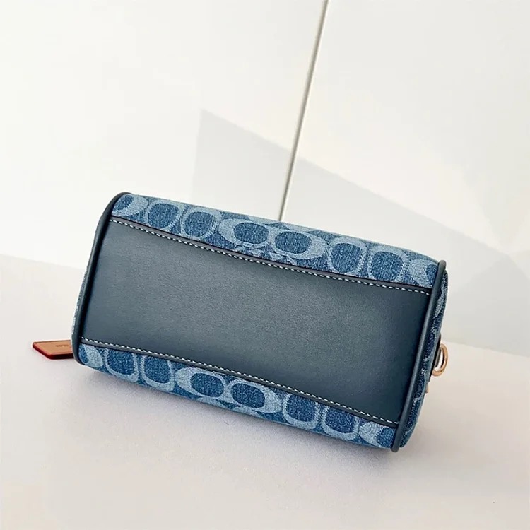 Louis Vuitton Outlet bag women's 2026 new MINI ROWAN Boston small handbag retro presbyopic crossbody bag