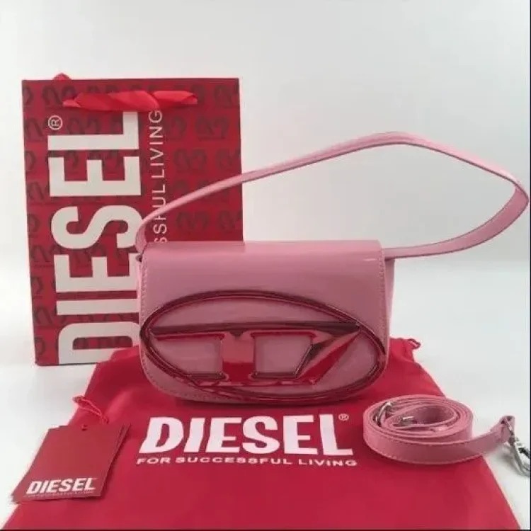 Dis shoulder handle crossbody bag