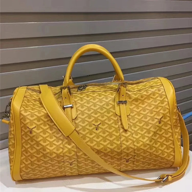 Pillow travel bag, short-distance business trip travel bag, cowhide shoulder strap, cross-body portable image 2