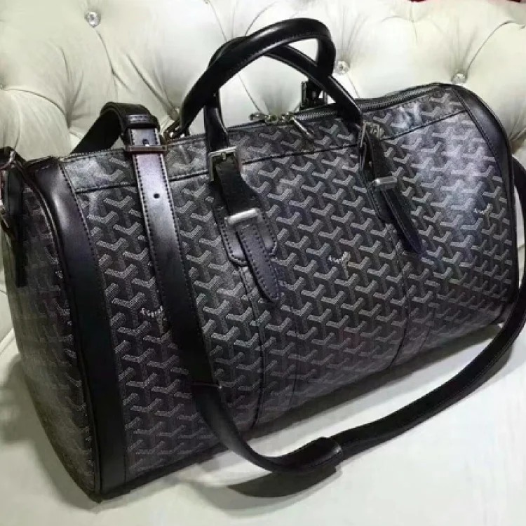 Pillow travel bag, short-distance business trip travel bag, cowhide shoulder strap, cross-body portable image 4