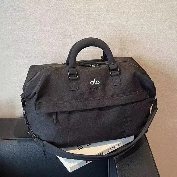 Balenciaga Large-capacity bag, shopping bag, men's and women's bag, canvas bag, sports bag, fitness tote, shoulder bag, same style yoga
