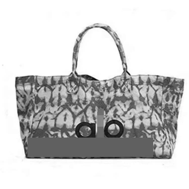Balenciaga Large-capacity bag, shopping bag, men's and women's bag, canvas bag, sports bag, fitness tote, shoulder bag, same style yoga