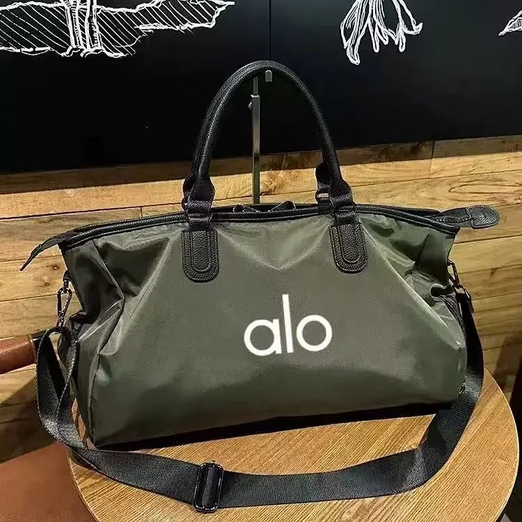Balenciaga Large-capacity bag, shopping bag, men's and women's bag, canvas bag, sports bag, fitness tote, shoulder bag, same style yoga