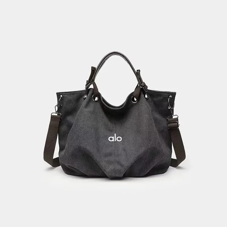 Balenciaga Large-capacity bag, shopping bag, men's and women's bag, canvas bag, sports bag, fitness tote, shoulder bag, same style yoga