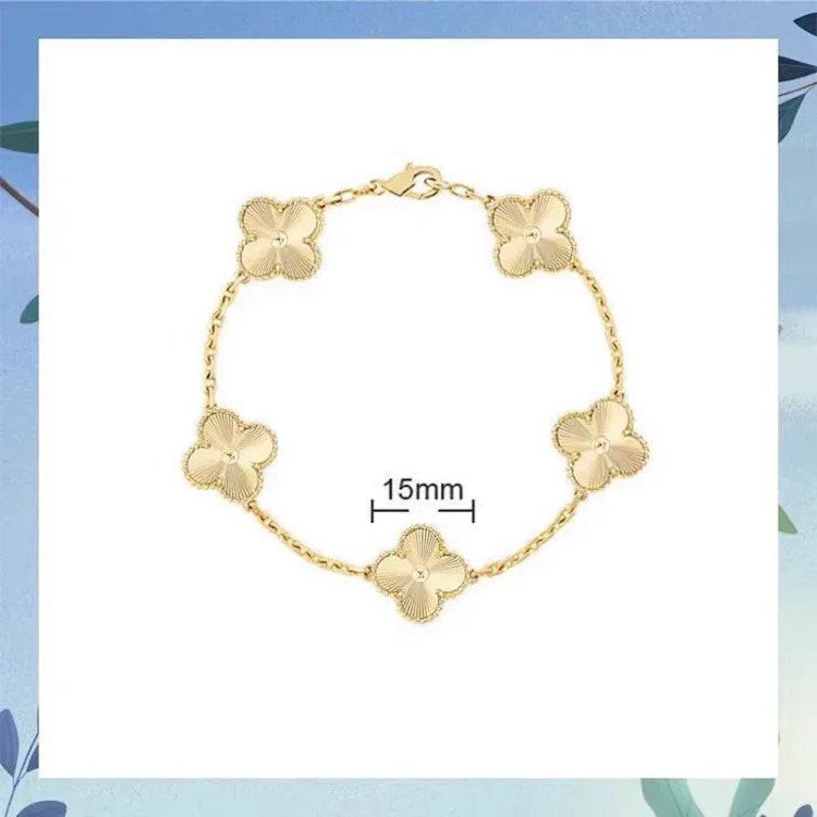 High V gold bracelet rose gold red agate white mother-of-pearl diamond bracelet