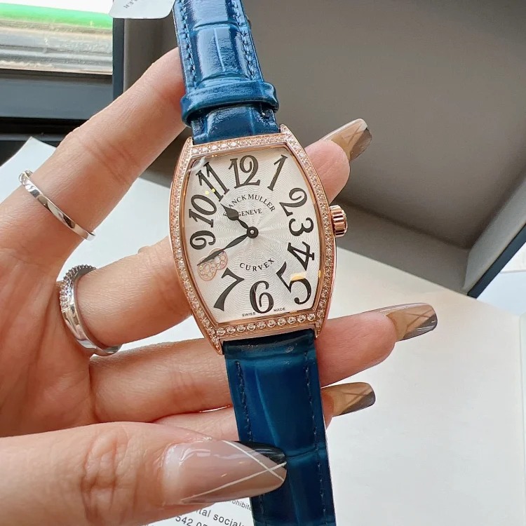 Franck Muller FM Franck Muller barrel-shaped women's quartz women's watch women's watch 316 stainless steel imported quartz movement