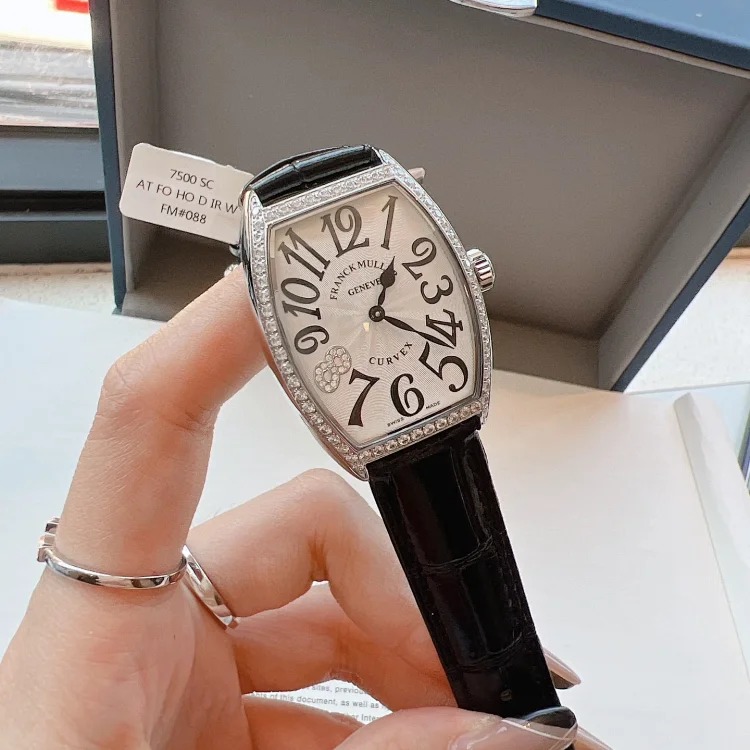 Franck Muller FM Franck Muller barrel-shaped women's quartz women's watch women's watch 316 stainless steel imported quartz movement