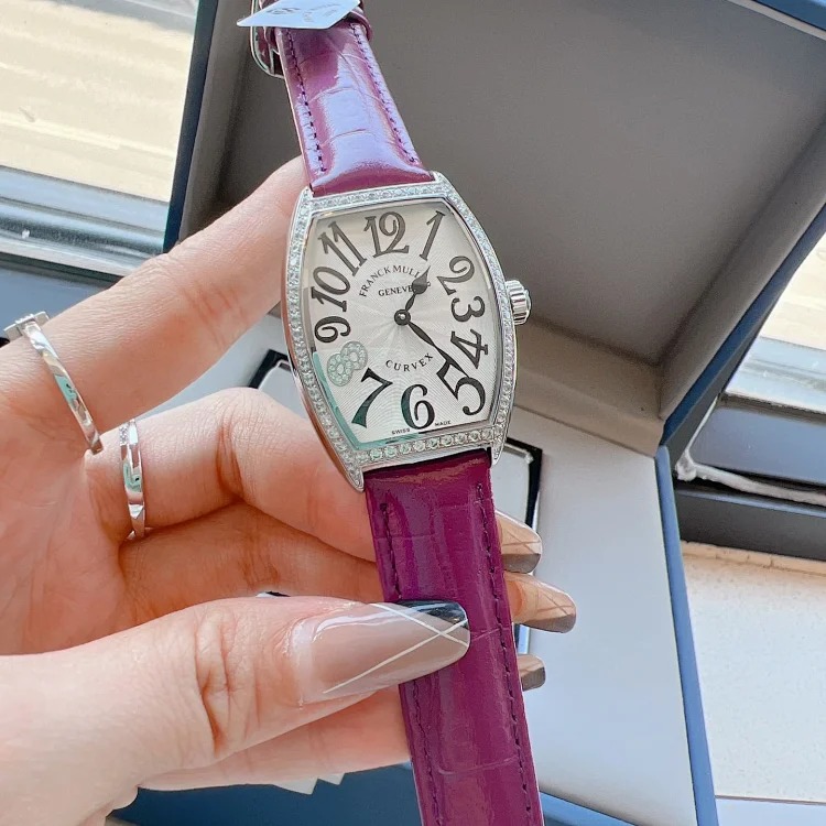 Franck Muller FM Franck Muller barrel-shaped women's quartz women's watch women's watch 316 stainless steel imported quartz movement