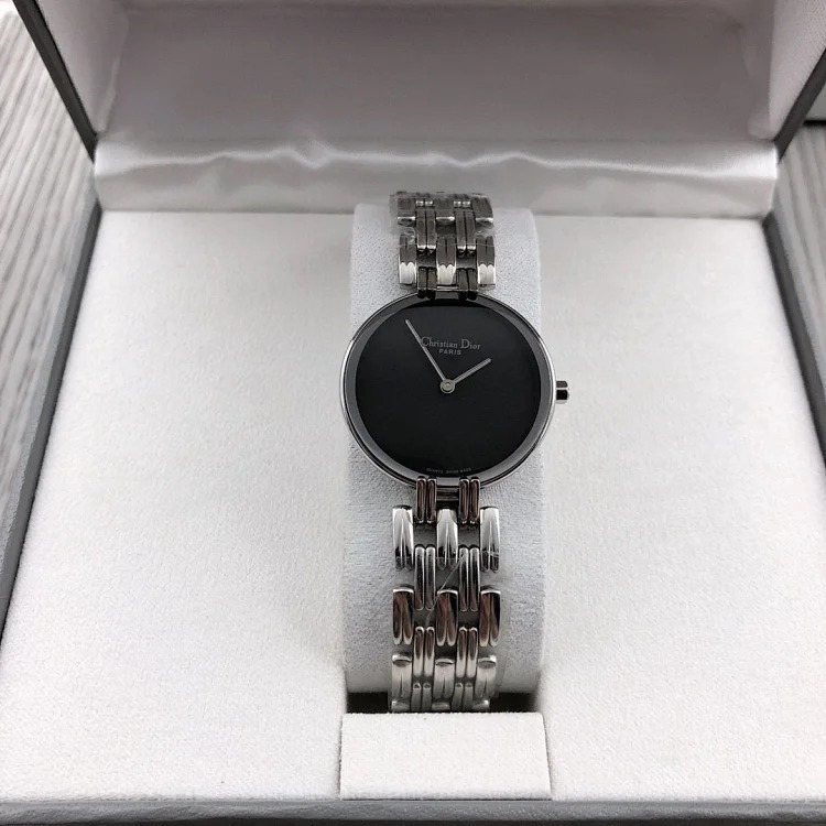 Original order Dior fashionable women's watch, equipped with Swiss quartz movement, 316 stainless steel case and strap, comes with