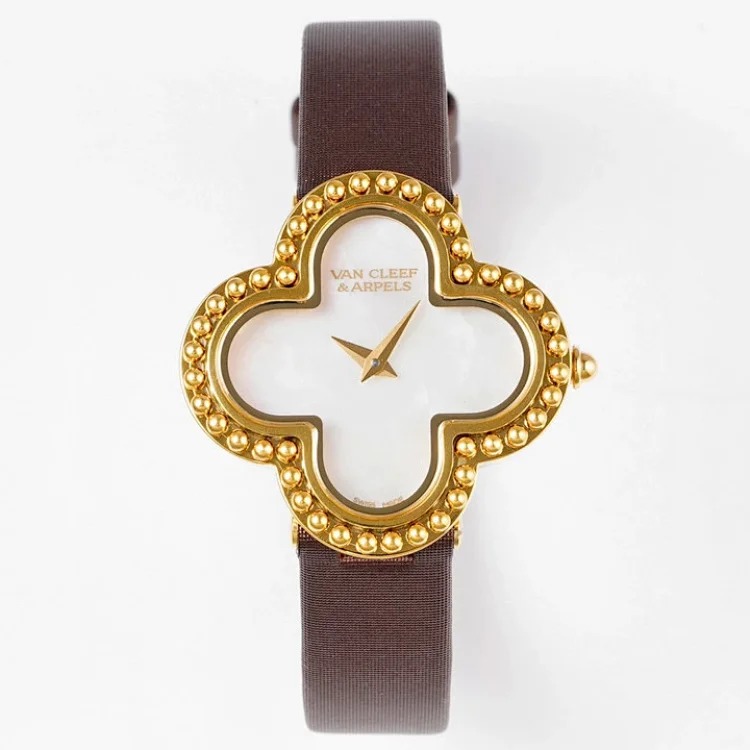 Albemarle Vcn four-leaf clover women's watch fashionable diamond watch Swiss imported quartz movement 30mm goddess must-have