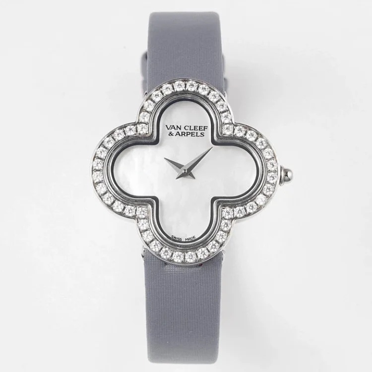 Albemarle Vcn four-leaf clover women's watch fashionable diamond watch Swiss imported quartz movement 30mm goddess must-have
