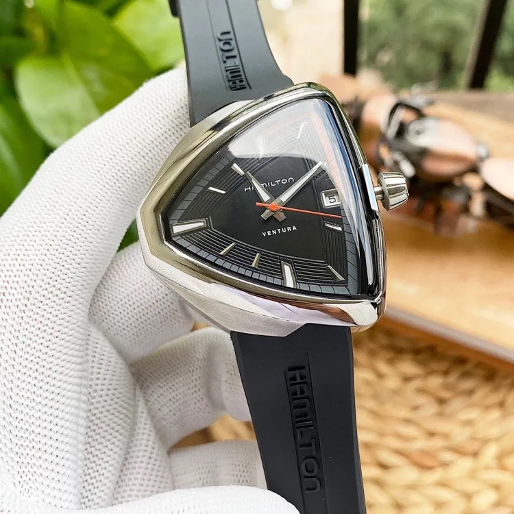 Hamilton Adventure Series Triangular Elvis Presley 80th Anniversary Fine Men's Watch