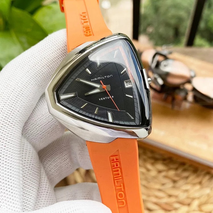 Hamilton Adventure Series Triangular Elvis Presley 80th Anniversary Fine Men's Watch