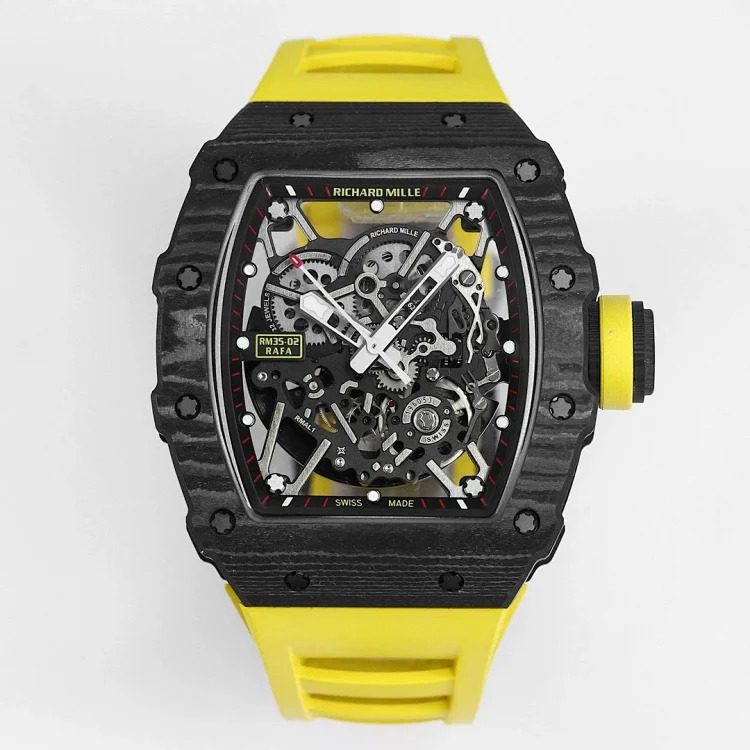 BBR new product released, top with RM35-02 billionaire’s ticket RRM 35-02 RAFAEL NADAL carbon fiber fully automatic mechanical watch