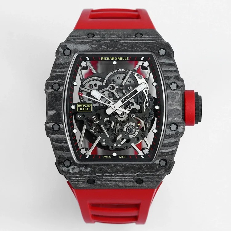 BBR new product released, top with RM35-02 billionaire’s ticket RRM 35-02 RAFAEL NADAL carbon fiber fully automatic mechanical watch