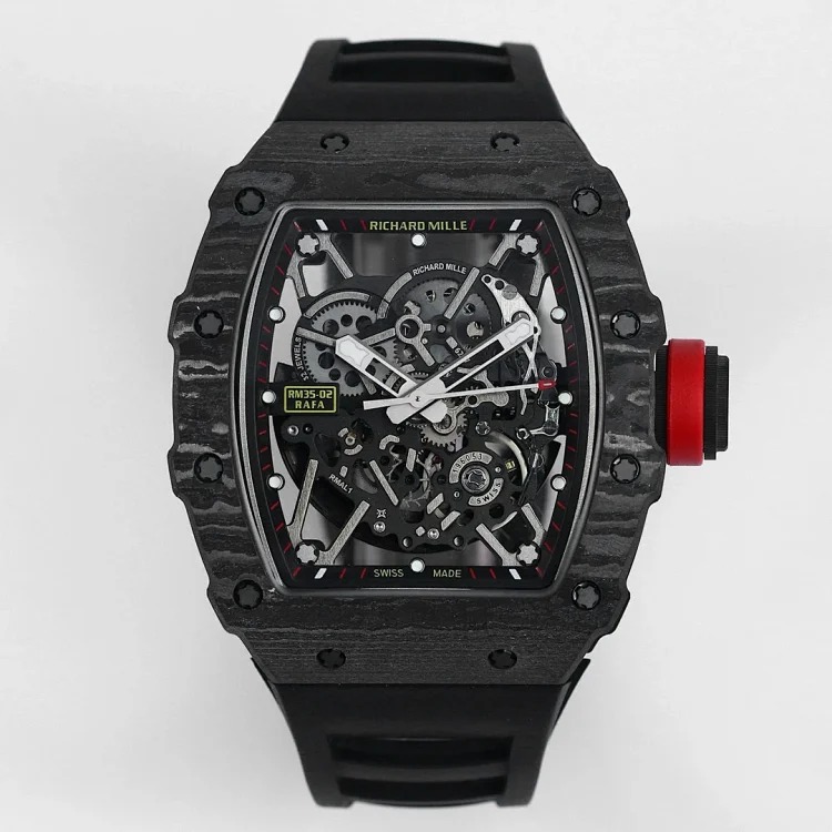BBR new product released, top with RM35-02 billionaire’s ticket RRM 35-02 RAFAEL NADAL carbon fiber fully automatic mechanical watch