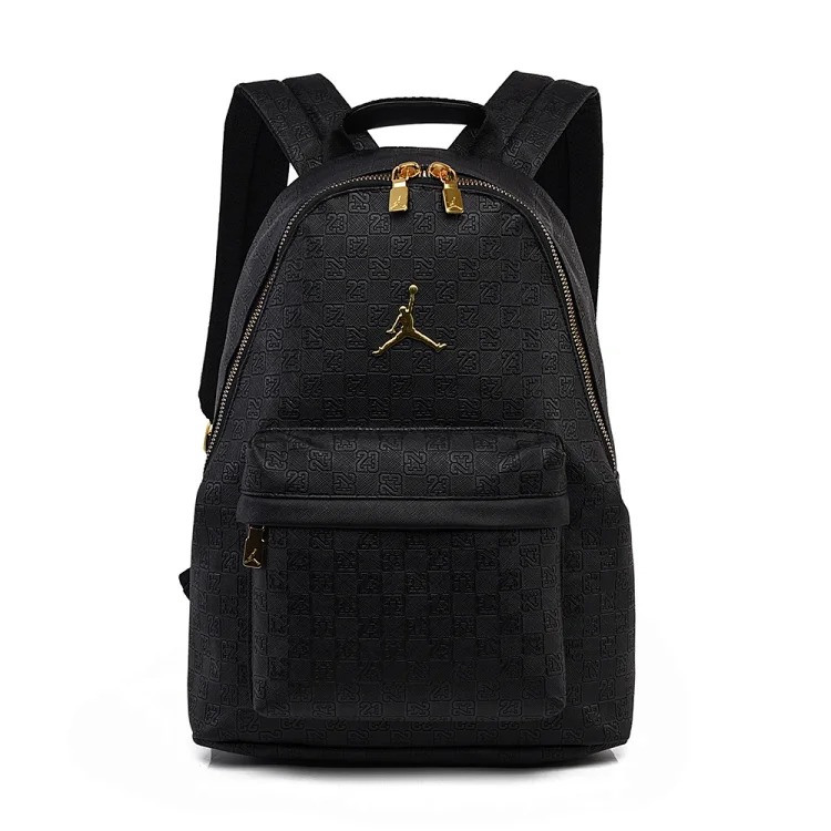 YY08--Jacquard plaid large-capacity backpack fashionable stitching small square bag rhombus letter student backpack image 4