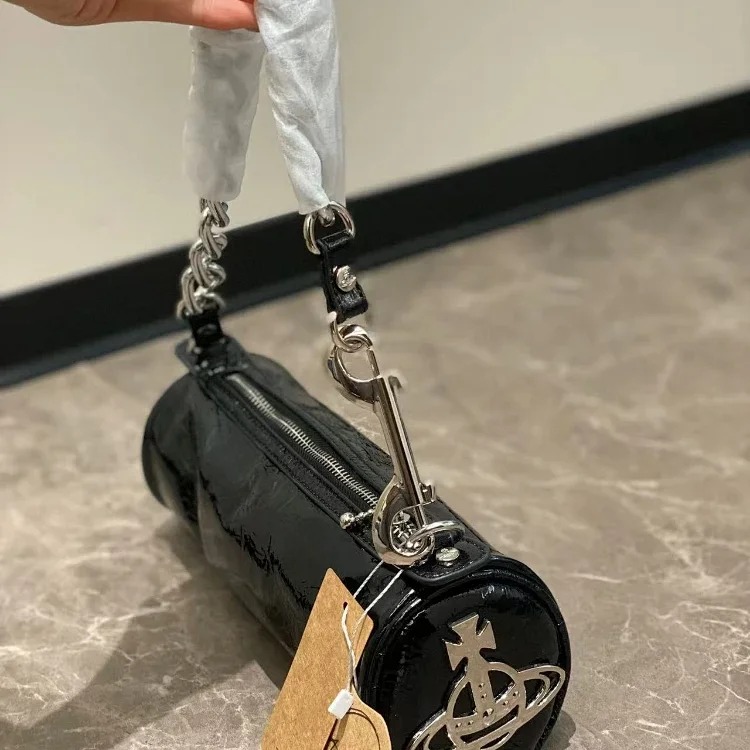 XTH niche large Saturn suede hobo bag shoulder armpit bag genuine leather large capacity tote shopping bag-5822 image 2