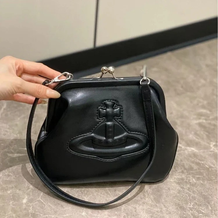 XTH niche large Saturn suede hobo bag shoulder armpit bag genuine leather large capacity tote shopping bag-5822 image 4
