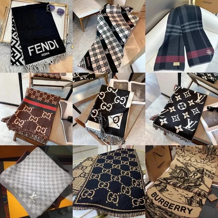 Autumn and winter fashionable and versatile light luxury scarf 01 (no after-sales service for more than 7 days) without box
