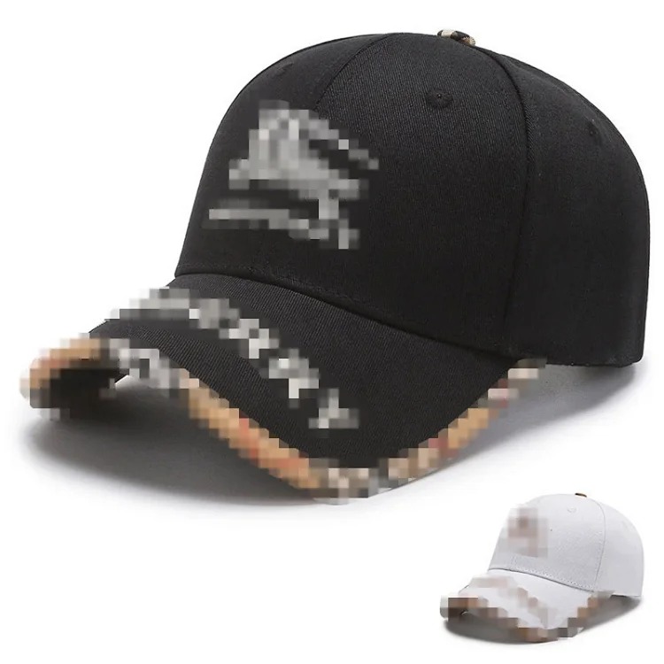 RF. Men's Baseball Hat 2024 New Men's Wheat Embroidered Baseball Cap Women's Trendy Sun Shade Hat Sun Protection Fashionable Peaked Cap