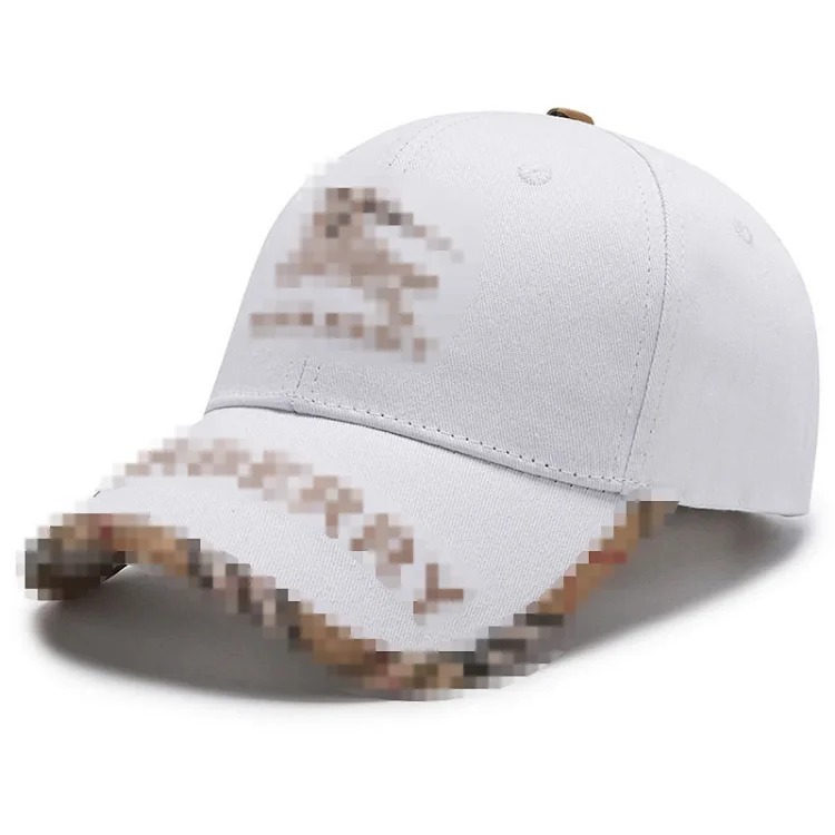 RF. Men's Baseball Hat 2024 New Men's Wheat Embroidered Baseball Cap Women's Trendy Sun Shade Hat Sun Protection Fashionable Peaked Cap