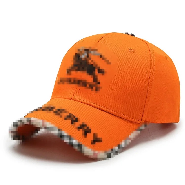 RF. Men's Baseball Hat 2024 New Men's Wheat Embroidered Baseball Cap Women's Trendy Sun Shade Hat Sun Protection Fashionable Peaked Cap