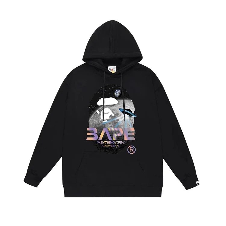 Fashionable hooded sweatshirt with simple pattern(pic14) Fashionable hooded sweatshirt with simple pattern