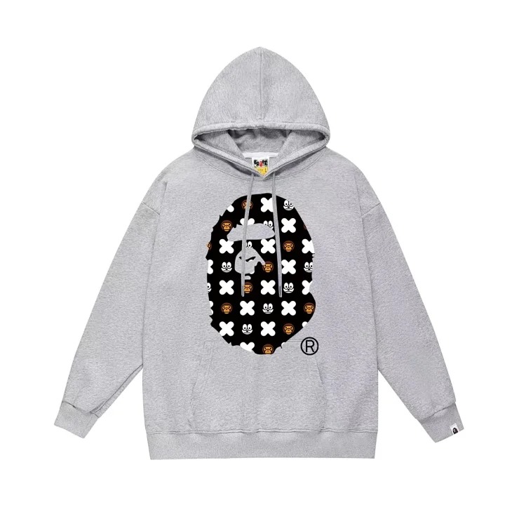 Fashionable hooded sweatshirt with simple pattern(pic22) Fashionable hooded sweatshirt with simple pattern
